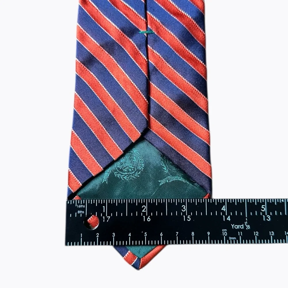 Tommy Hilfiger Silk Striped Tie Classic Prep Officecore